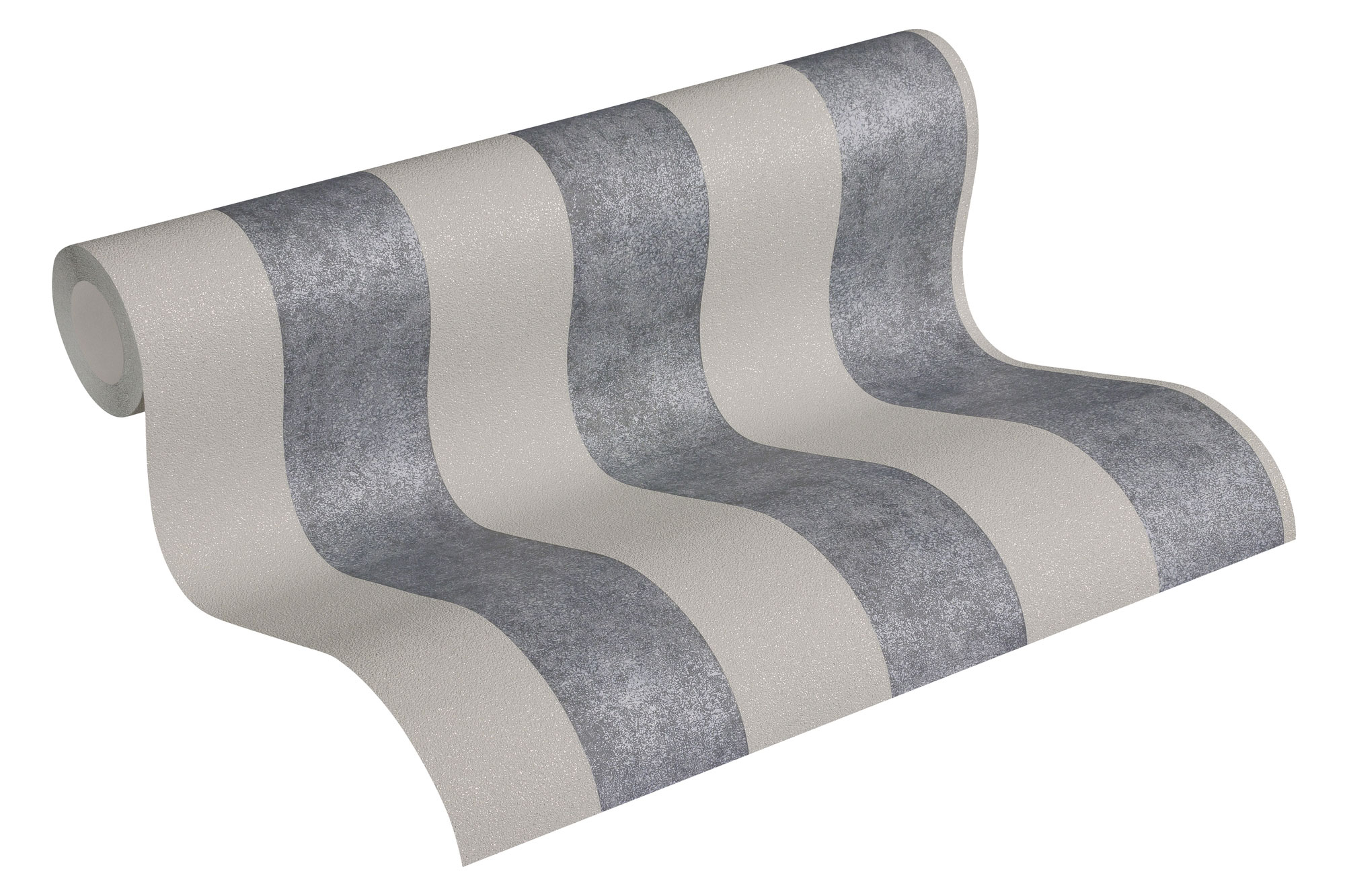 AS Création Vliestapete Trendwall Blockstreifen 372711