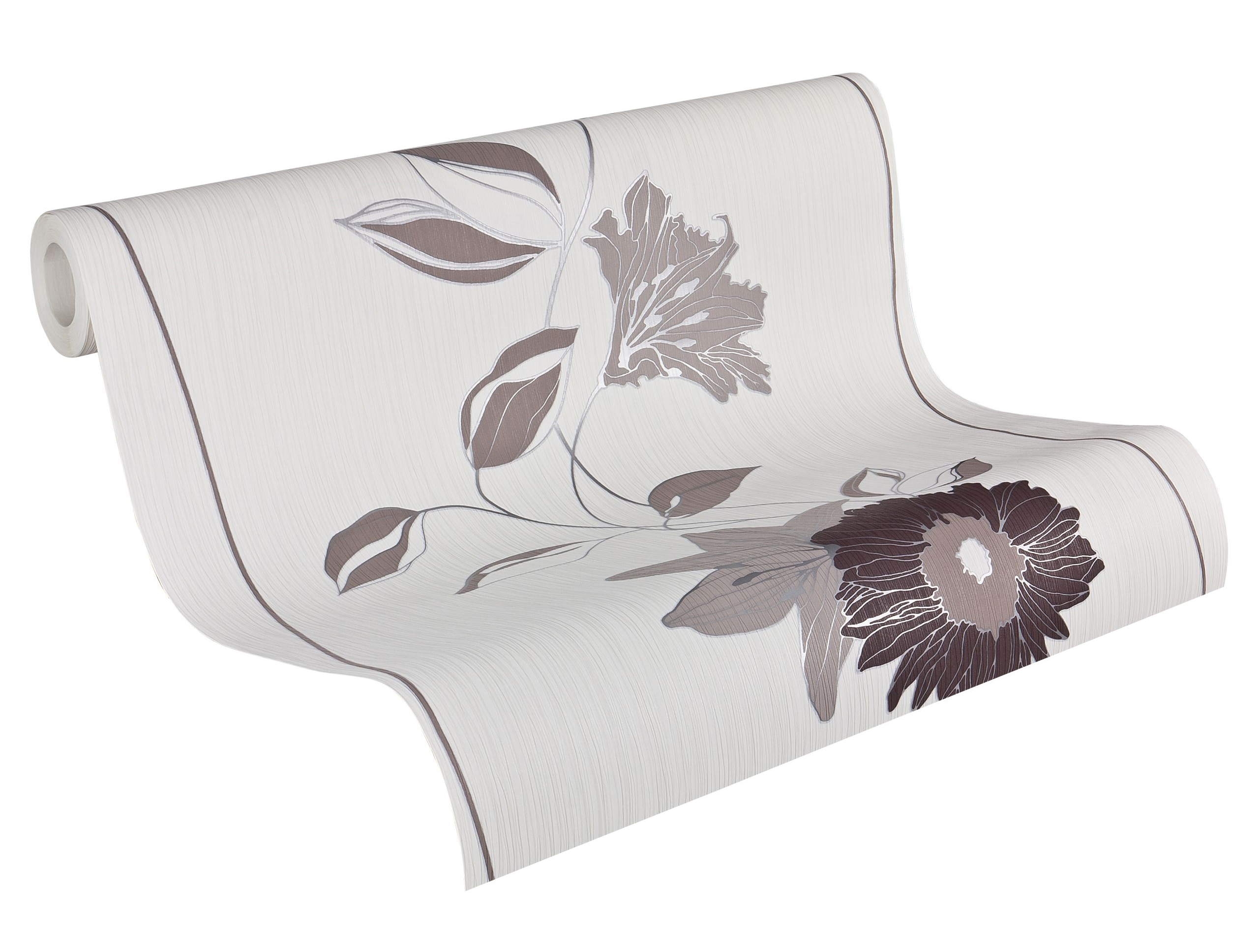 AS Vliestapete Daniel Hechter 2 Floral Braun 912831