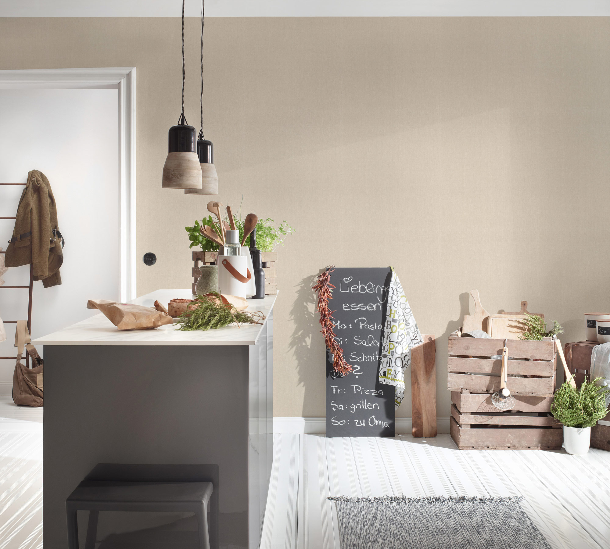 AS Vliestapete Pure Elegance Einfarbig Beige 211767 AS Vliestapete Pure Elegance Einfarbig Beige 211767