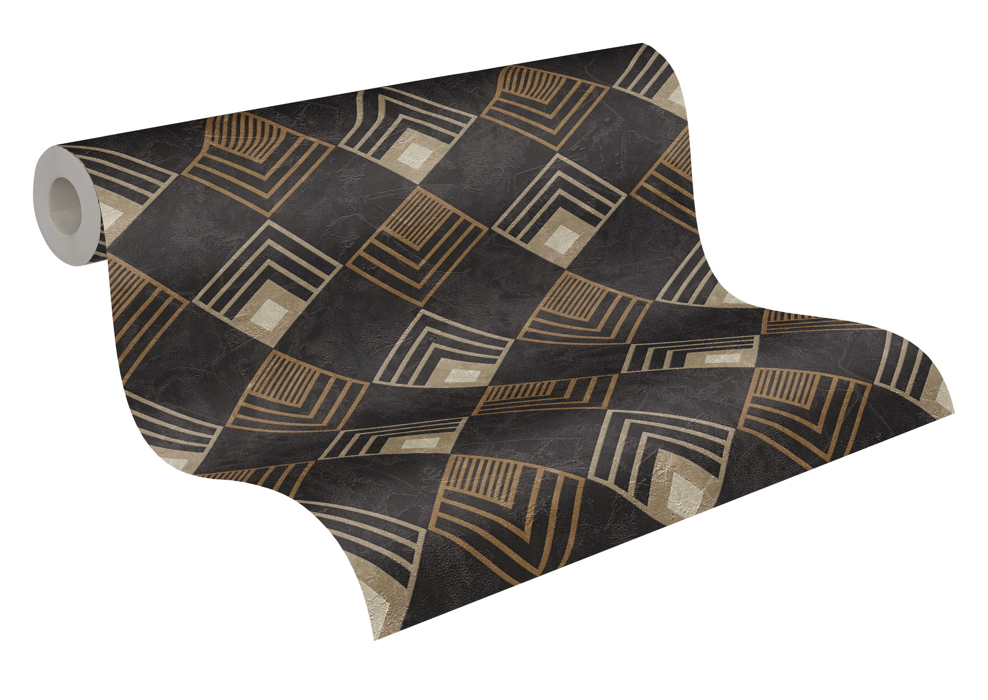 AS Vliestapete New Life Designtapete schwarz/anthrazit 37682