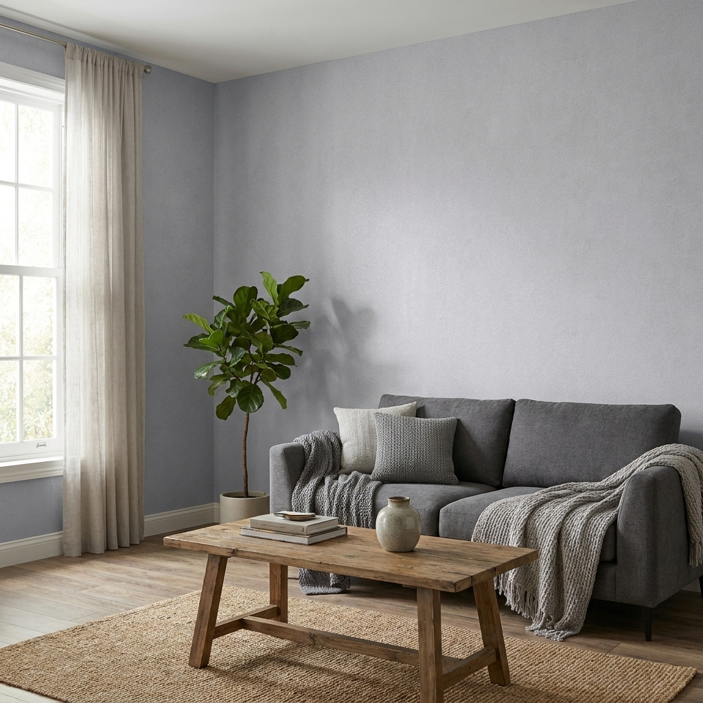 P+S Vliestapete Brilliance Deluxe grau uni 0255550