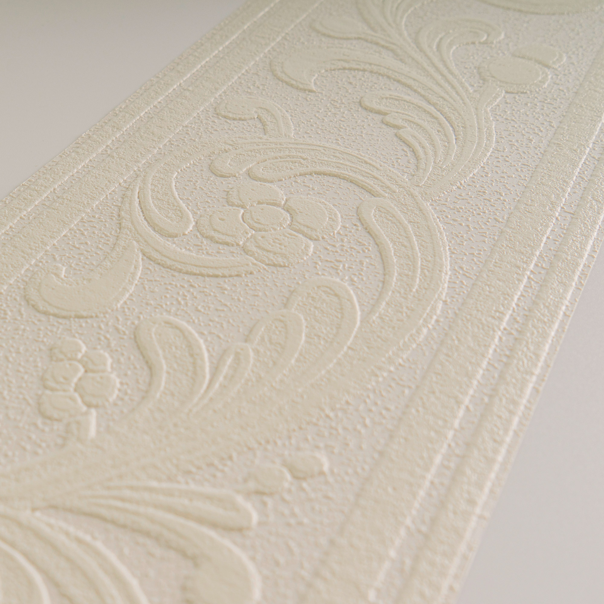 AS Création Borte Only Borders 11 Barock Ranke weiss 639615