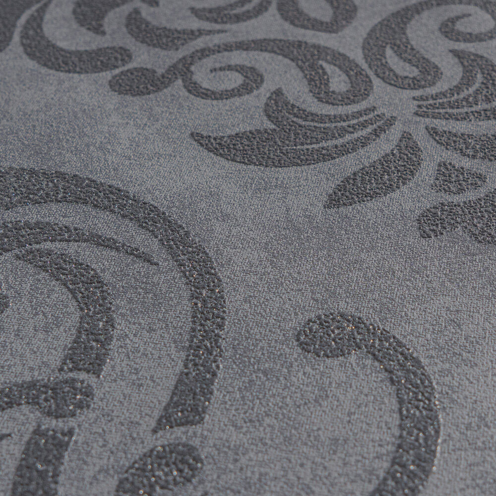 AS Vliestapete Memory 3 Barock Tapete Schwarz 953723 AS Vliestapete Memory 3 Barock Tapete Schwarz 953723