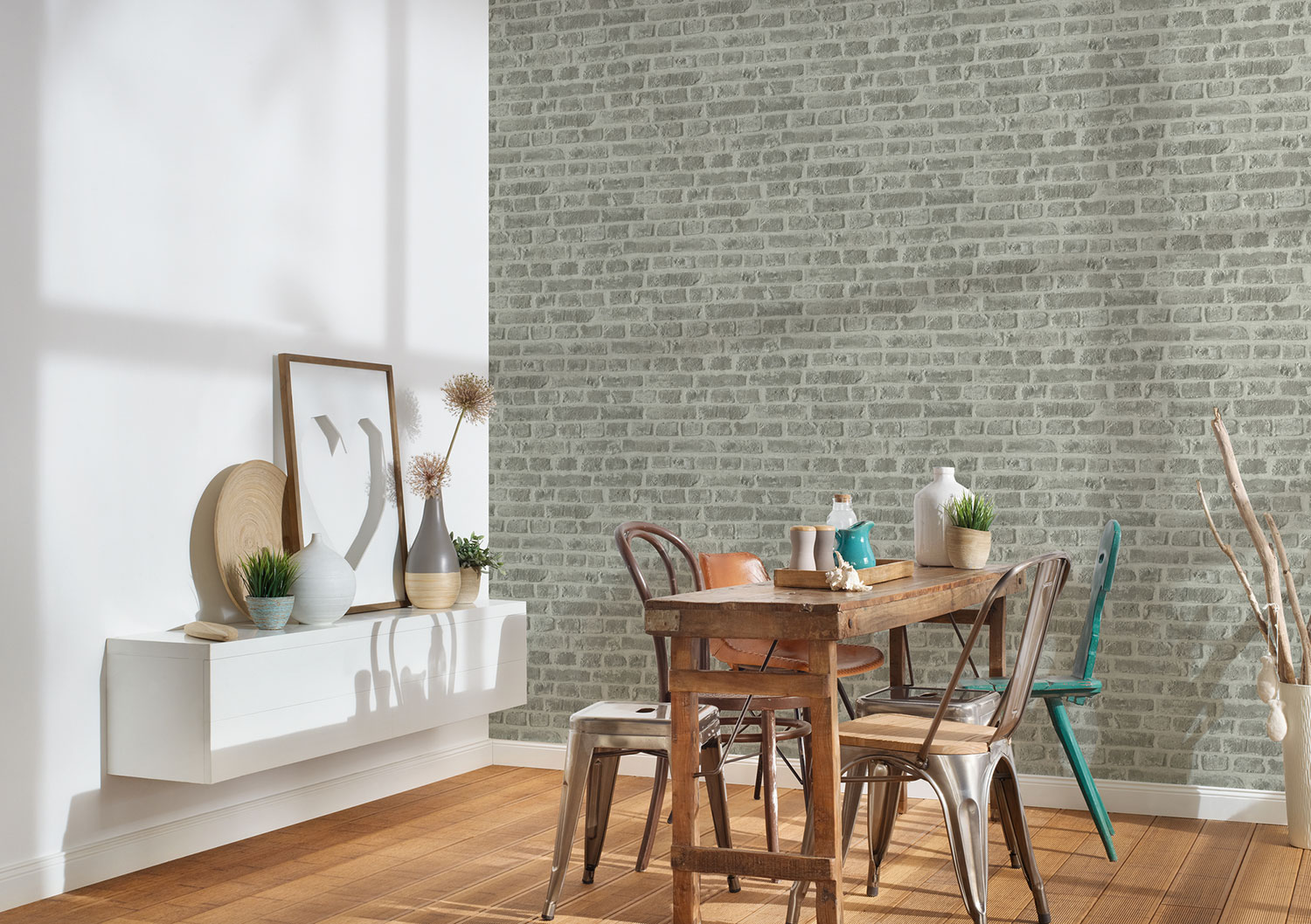 Thomas Vlies-Tapete Mauer Stein grau TLT020 - 369792