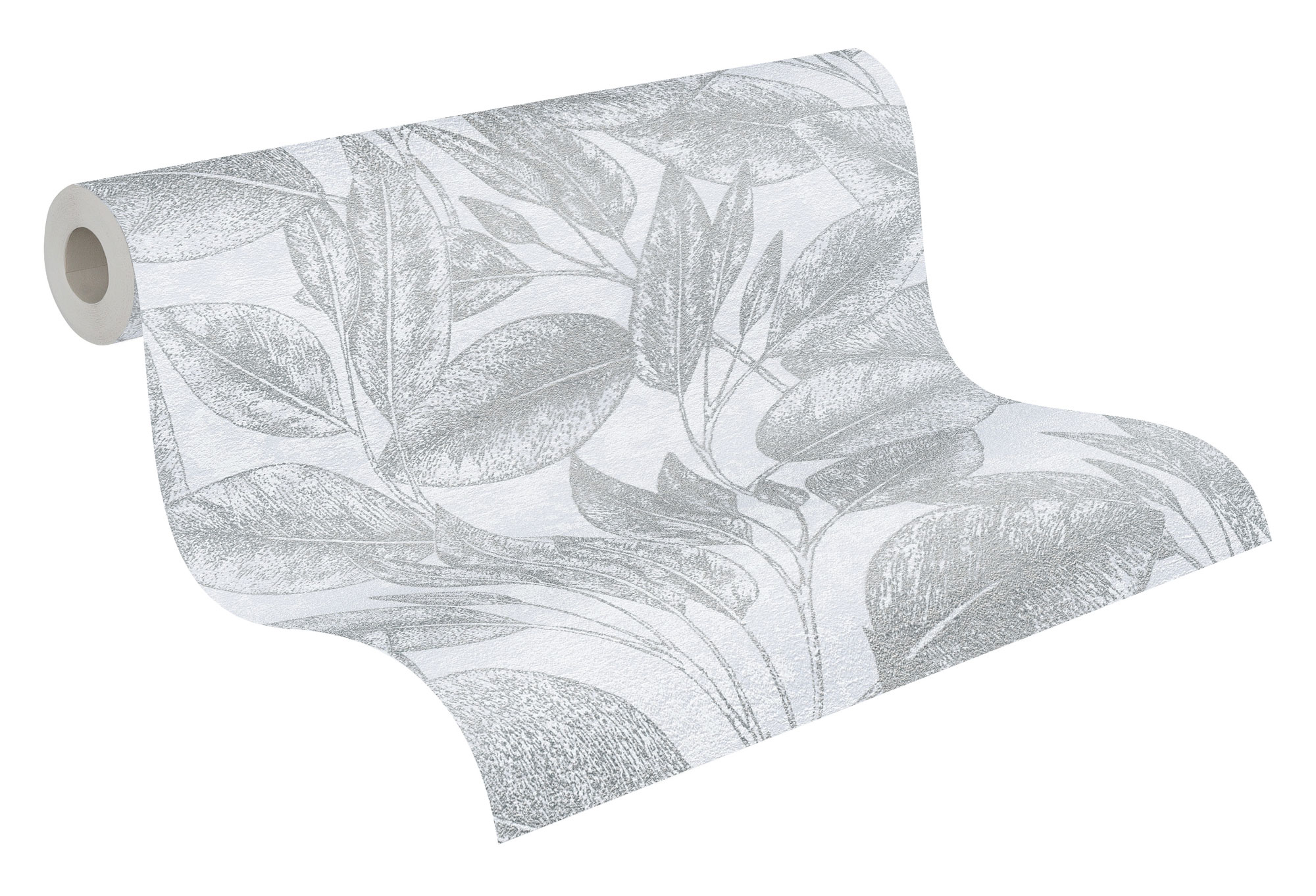 AS Vliestapete Attractive Blumen grau 378362