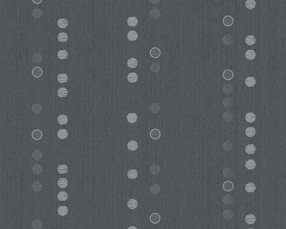 AS Vliestapete Spot 2 grau Punkte 93825-3 / 938253