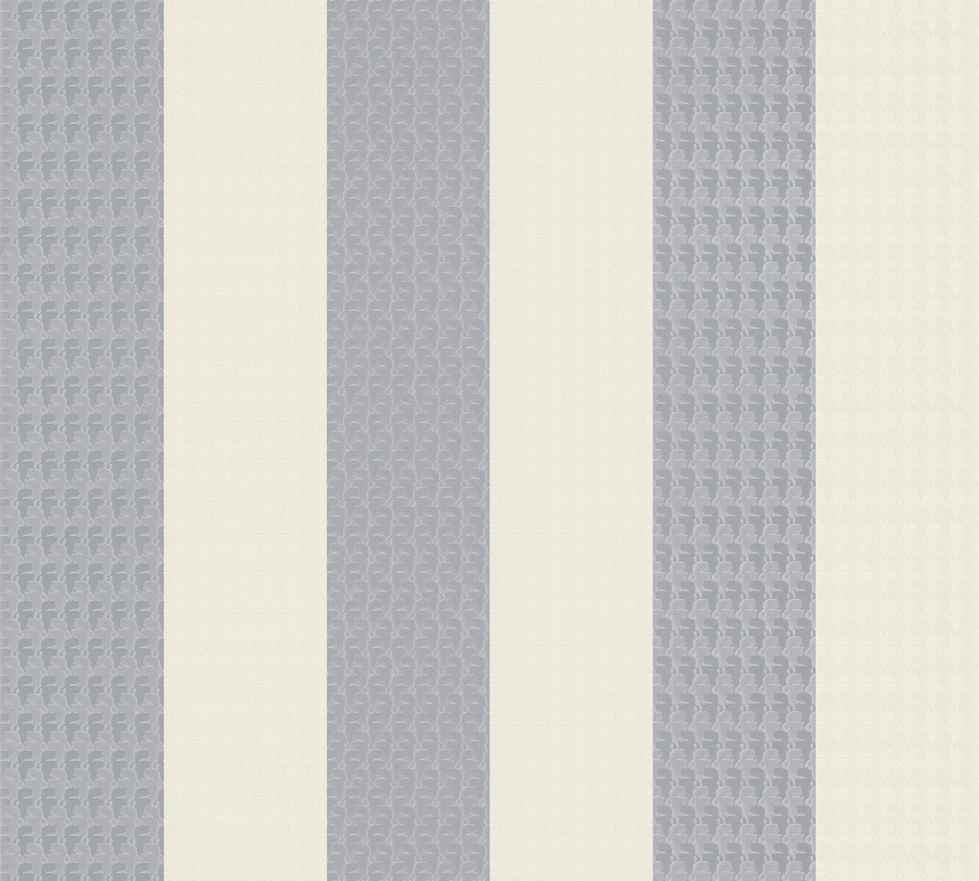 AS Vliestapete Karl Lagerfeld Designertapete grau 378491