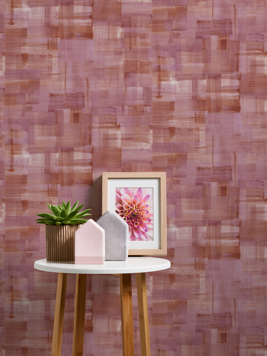 AS Création Vliestapete Geo Nordic rot 375323