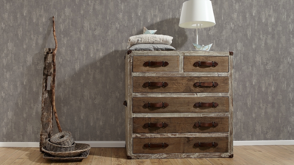 A.S. Création Vliestapete Around the world grau 306945 A.S. Création Vliestapete Around the world grau 306945