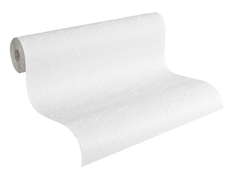 AS Tapete Simply White Unitapete Weiß 251718