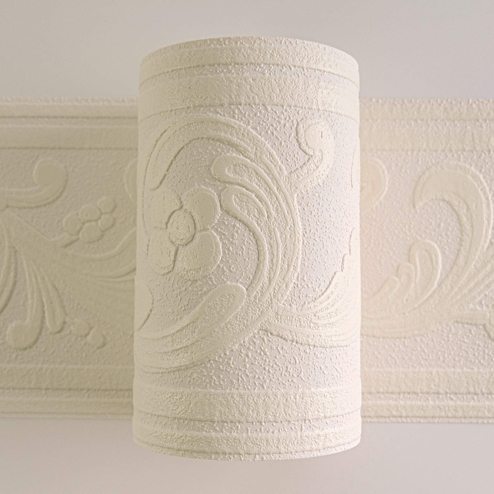 AS Création Borte Only Borders 11 Barock Ranke weiss 639615