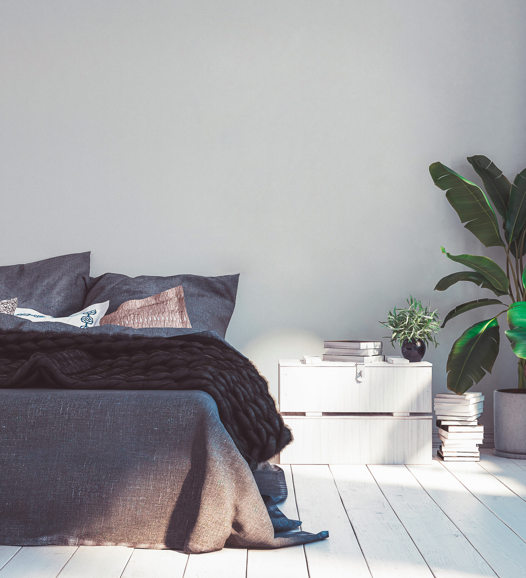 AS Vliestapete Attractive Unitapete Grau 367133