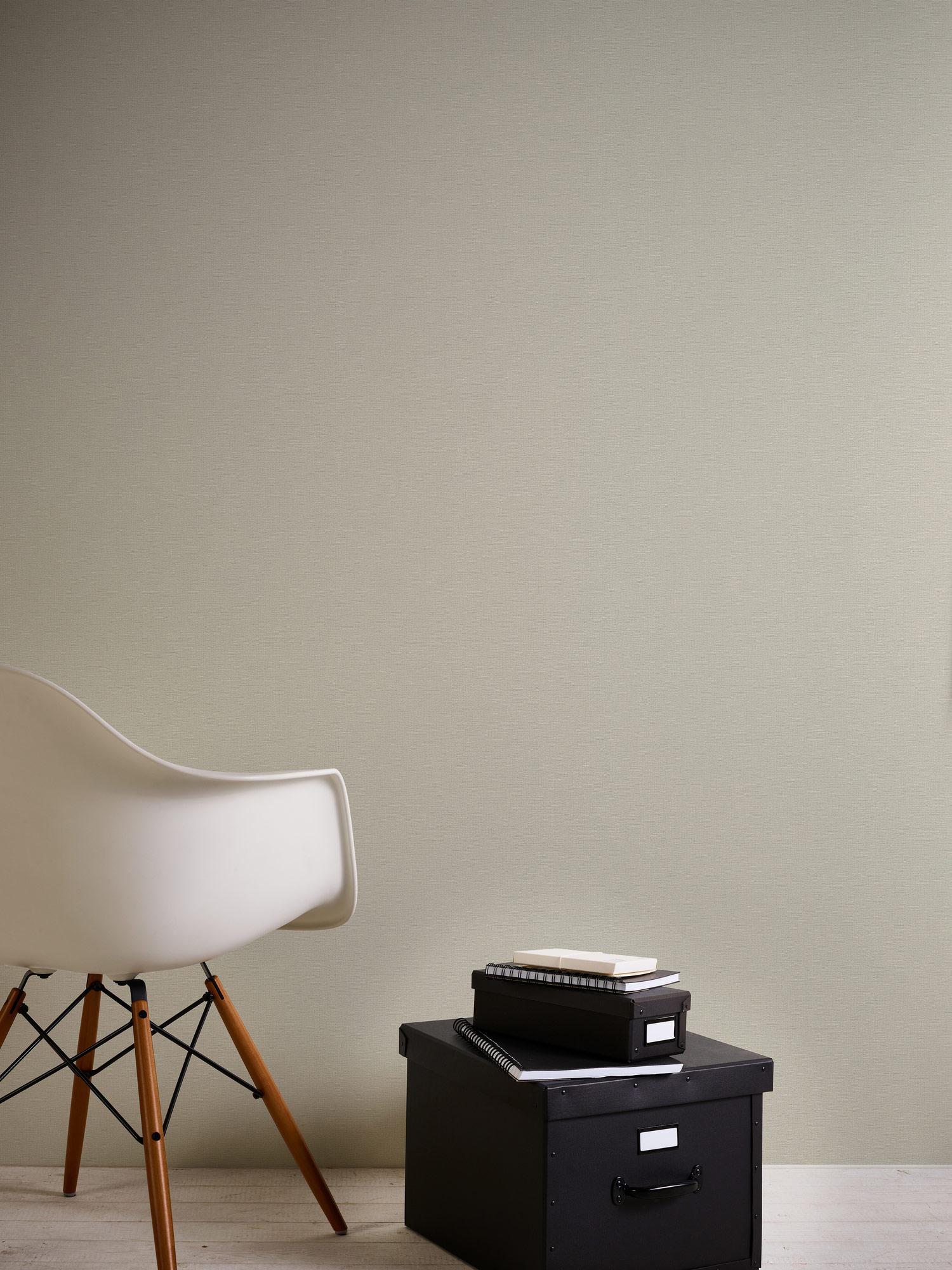 AS Vliestapete Attractive Unitapete Grau 367134