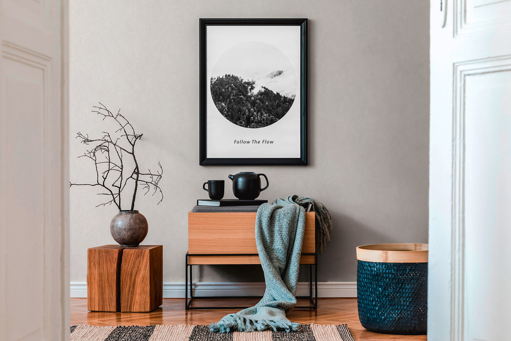 Thomas Vliestapete Blockstreifen beige TLT037 359070