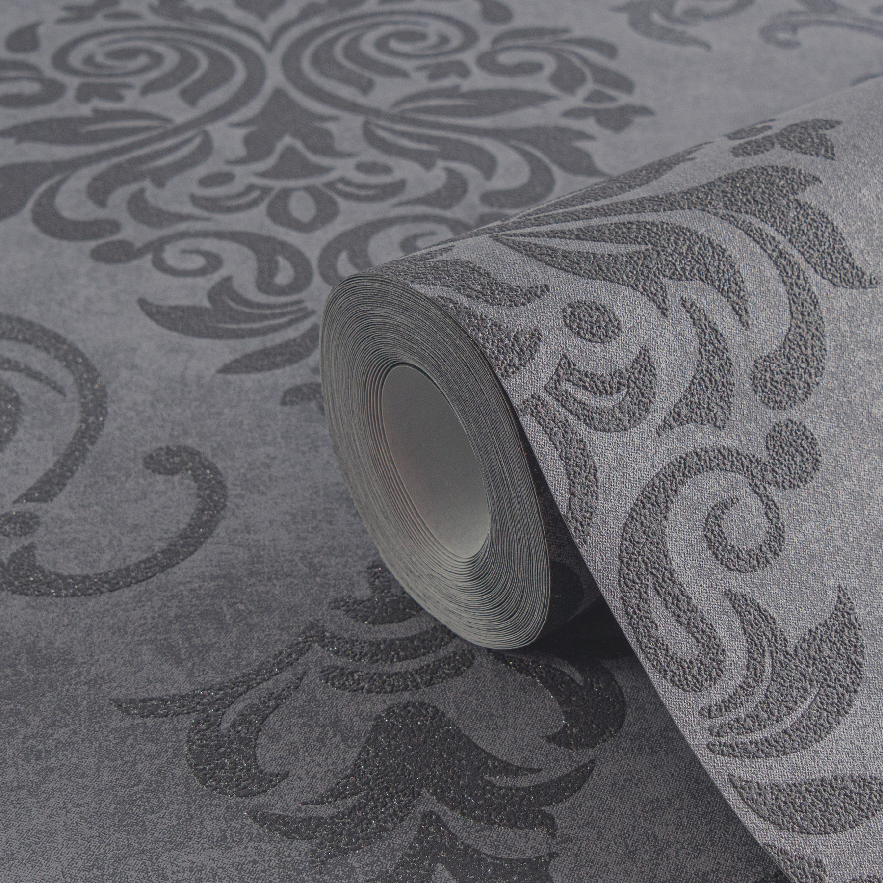 AS Vliestapete Memory 3 Barock Tapete Schwarz 953723 AS Vliestapete Memory 3 Barock Tapete Schwarz 953723