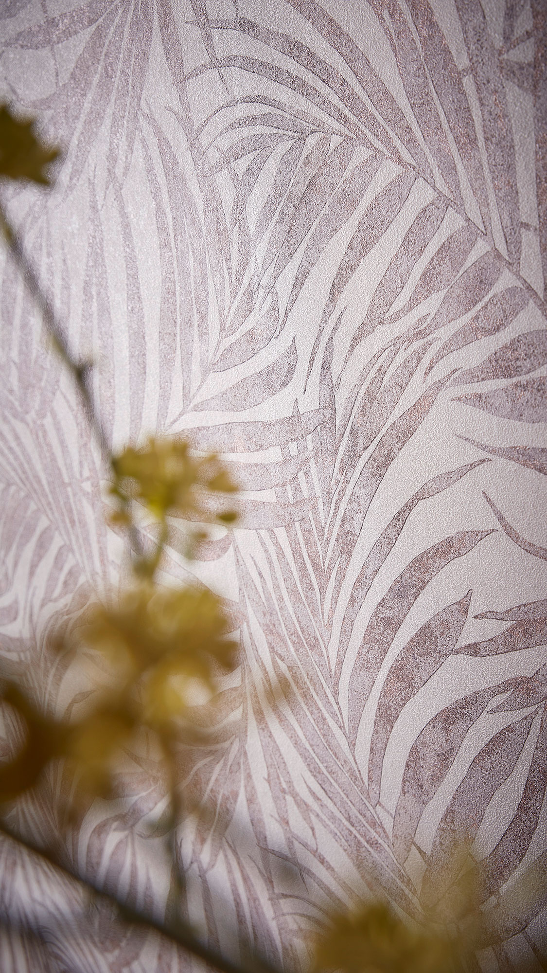 Rasch Vliestapete Linares Blätter Palme Zweige 617436