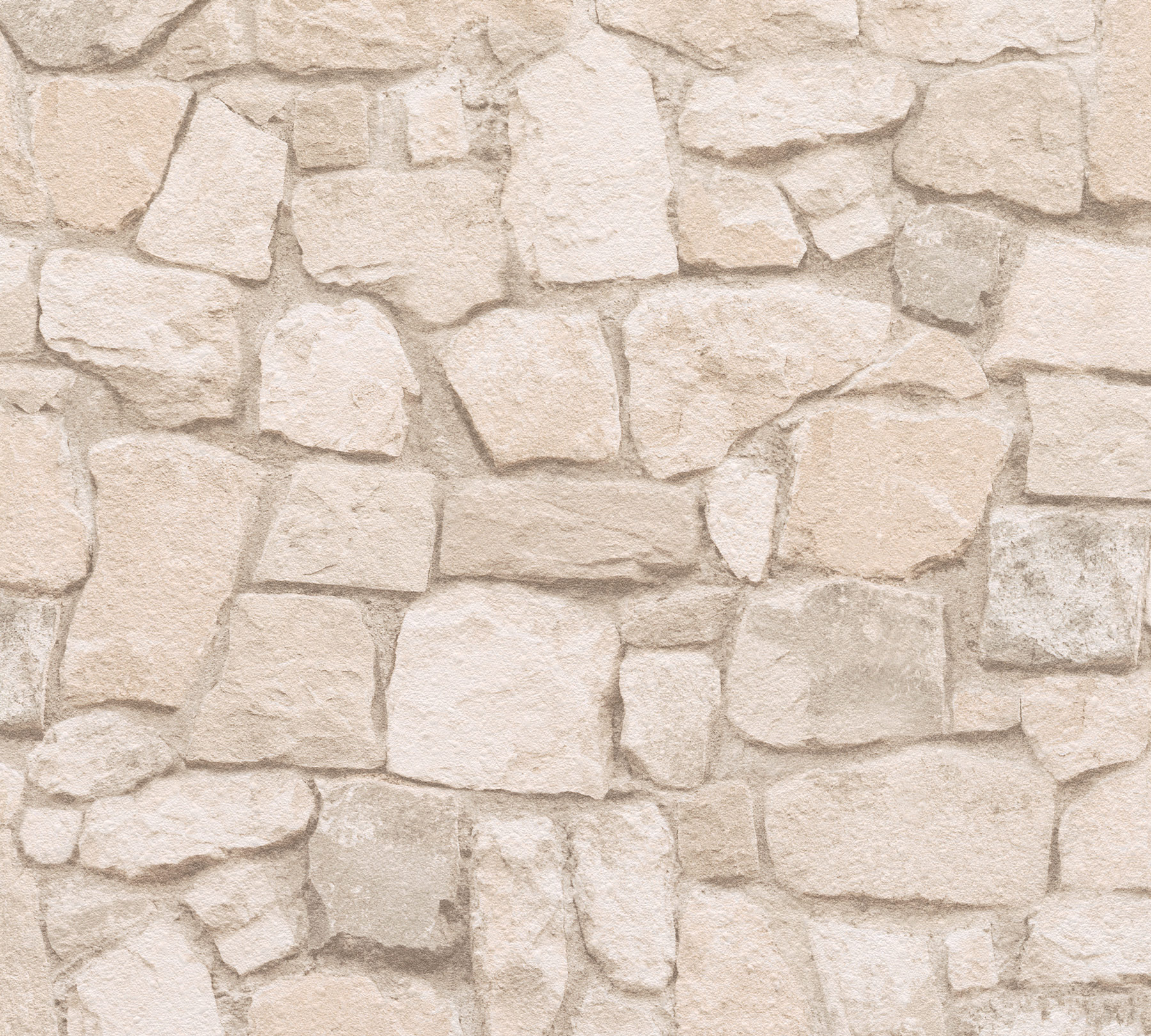 AS Tapete Il Decoro Steintapete Natursteinmauer Beige 692429