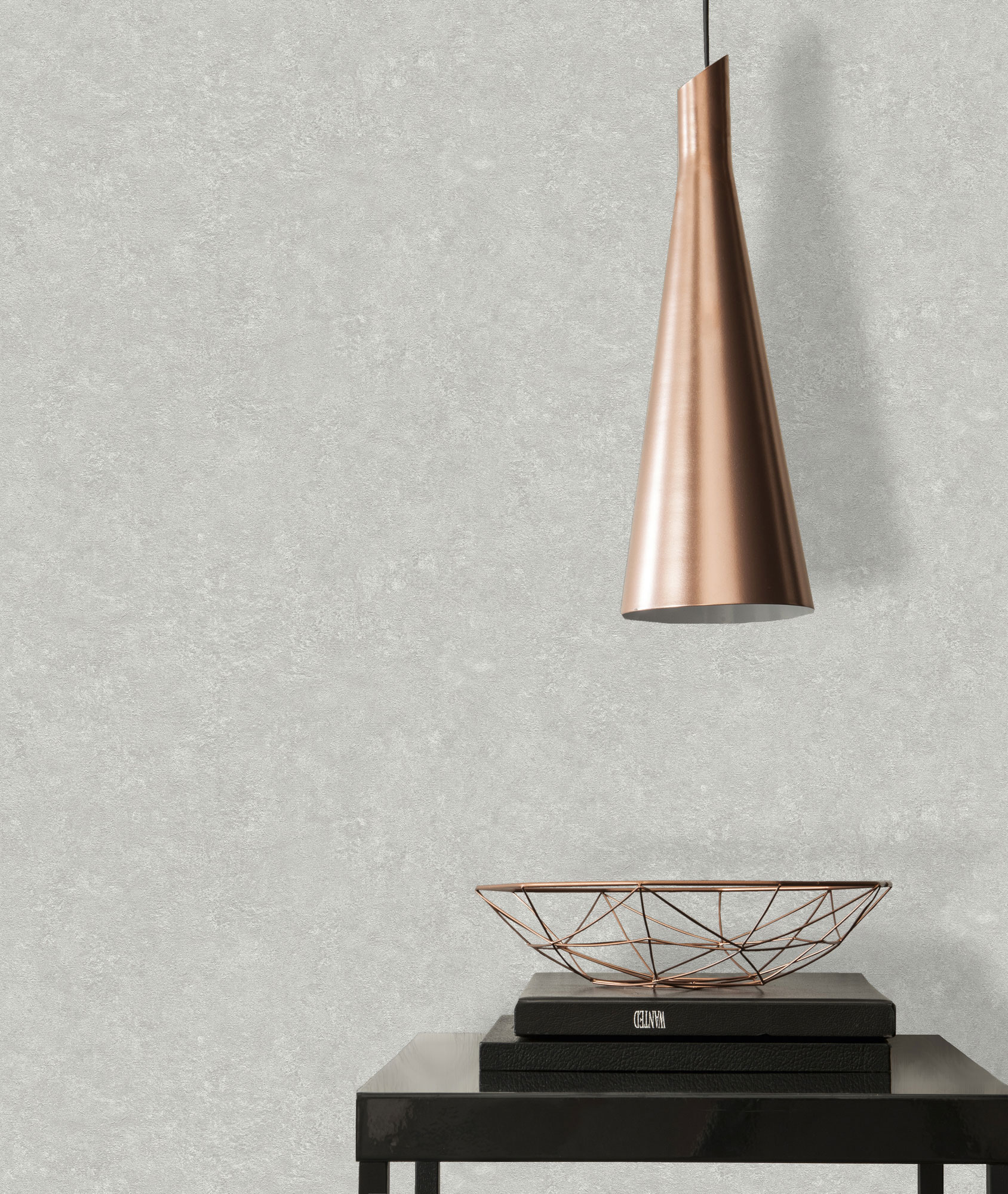 AS Vliestapete Industrial Unitapete grau 377446