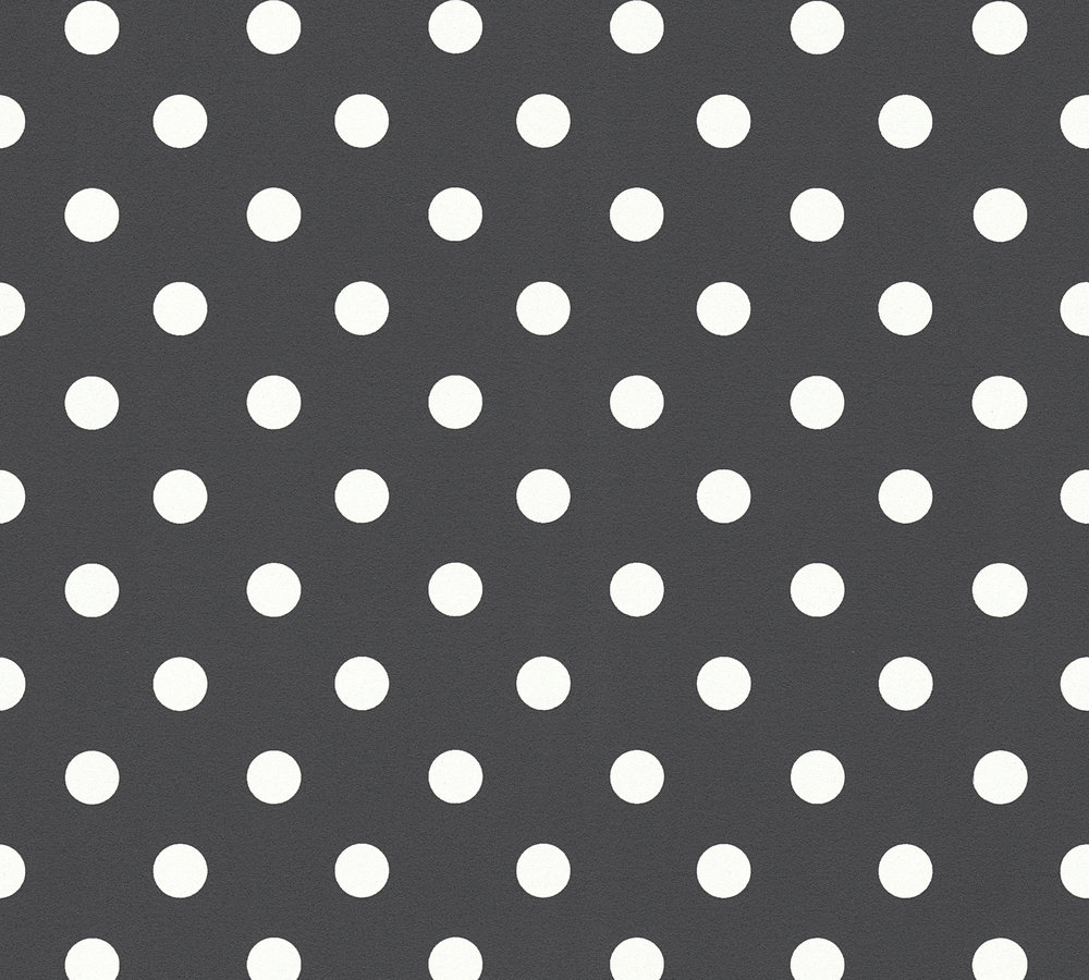 Thomas Vliestapete Dots schwarz/weiss TLT009 - 363364 Thomas Vliestapete Dots schwarz/weiss TLT009 - 363364