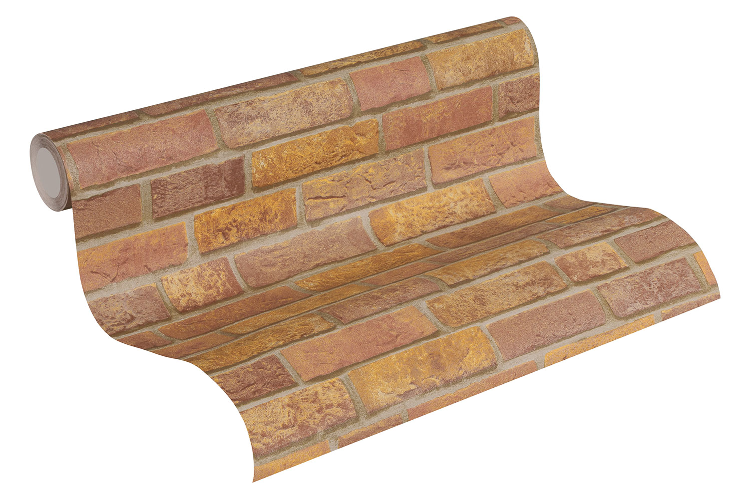 Thomas Vlies-Tapete Mauer Stein rot TLT022 - 369811